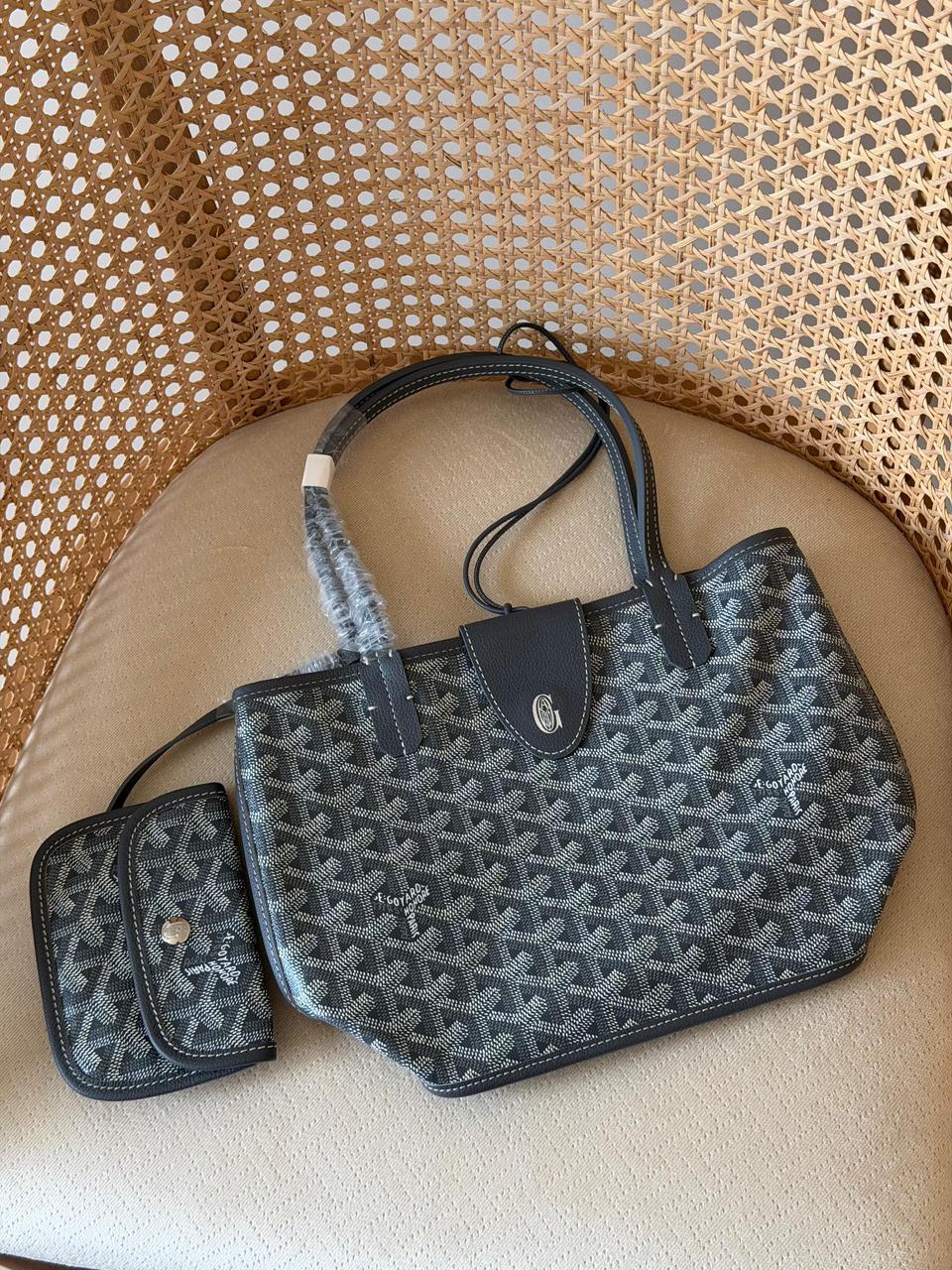 Goyardine Canvas St. Louis Flap Tote Bag – Available in 7 Colors