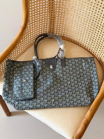 Goyardine Canvas St. Louis Flap Tote Bag – Premium Multi-Color Collection