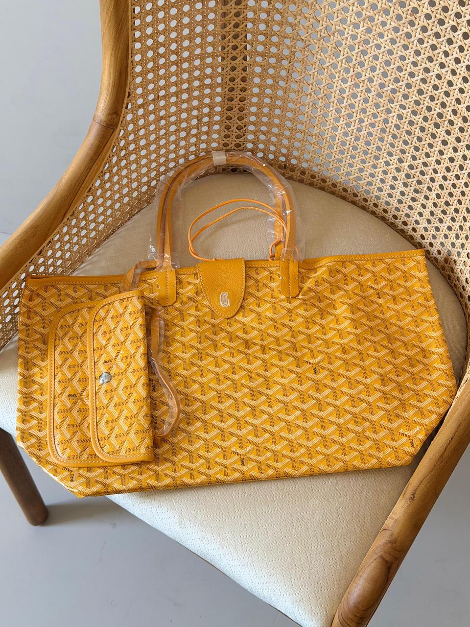 Goyardine Canvas St. Louis Flap Tote Bag – Premium Multi-Color Collection