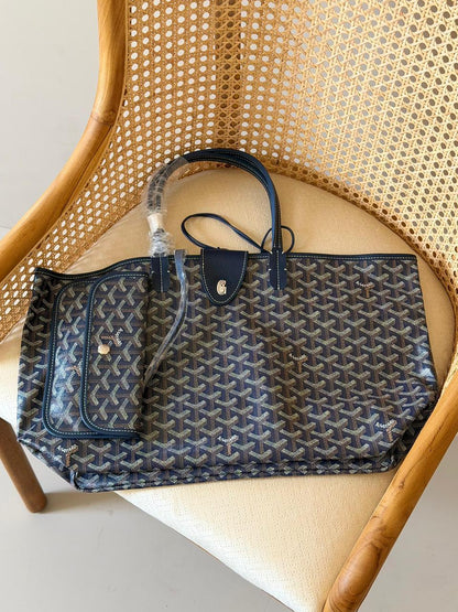 Goyardine Canvas St. Louis Flap Tote Bag – Premium Multi-Color Collection