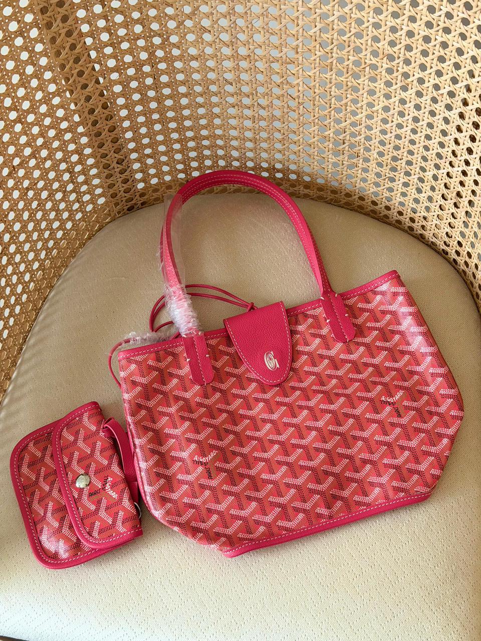 Goyardine Canvas St. Louis Flap Tote Bag – Available in 7 Colors