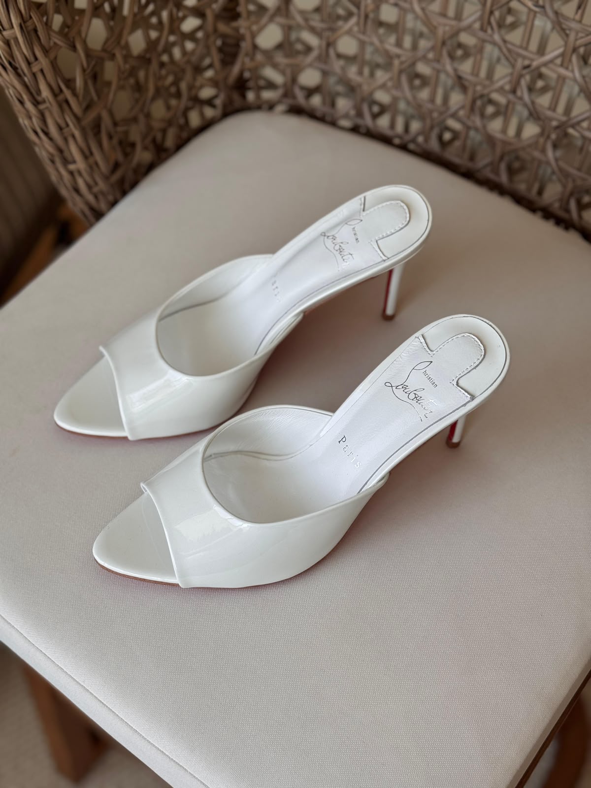 Christian Louboutin Patent Leather Heel Collection – Iconic Red Bottom Luxury Pumps & Mules