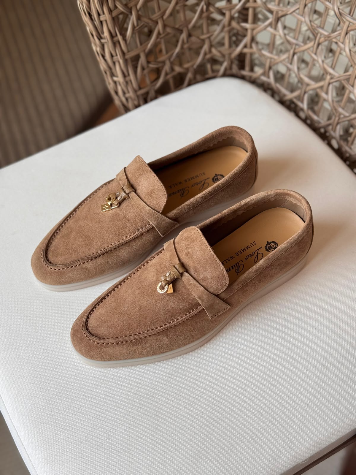 Loro Piana Summer Walk Suede Footwear Collection – Premium Loafers & Slip-On Mules