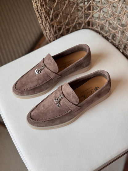 Loro Piana Summer Walk Suede Footwear Collection – Premium Loafers & Slip-On Mules